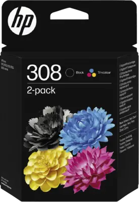 HP 308 inkt combo product afbeelding