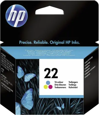 HP HP 22 ink color