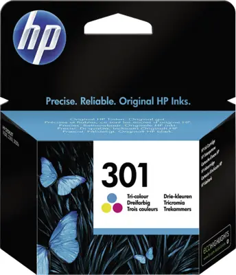 HP HP 301 ink color