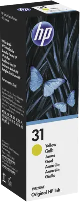 HP HP 31 - 1VU28AE ink bottle yellow 70ml product afbeelding