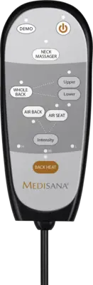 MC 825 Shiatsu- Acupressuur Massagekussen