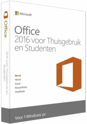 Microsoft Microsoft Office Thuisgebruik & Student 2016 1-PC