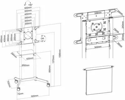 FPMA-W300BLACK Flat Screen Wall Mount (fixed) (32 - 55 inch)