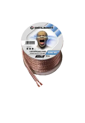 Oehlbach Speaker Cable 2x1,50mm² 10m spool
