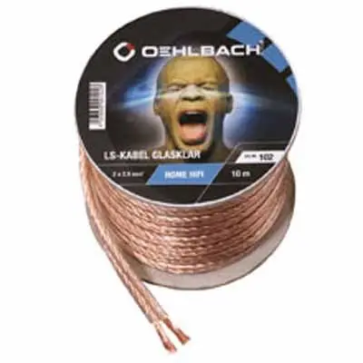 Oehlbach Speaker Cable 2x2,5mm² 30m spool