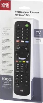 URC4912 - Vervangende afstandsbed. - Sony