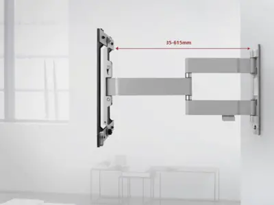 Vesa 600x400 muurbeugel ultra slim