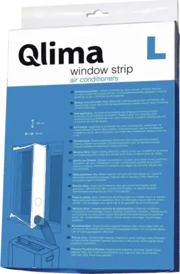 Qlima Window fitting KIT Large
