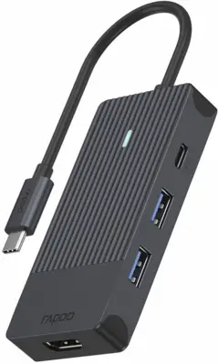 Rapoo 4-in-1 USB-C Multiport Adapter