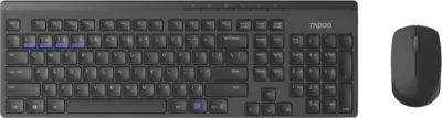 Rapoo 8100M Draadloos Multi-mode Toetsenbord & Muis