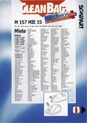 2682226157 Stofzak Miele F/J/M micro+