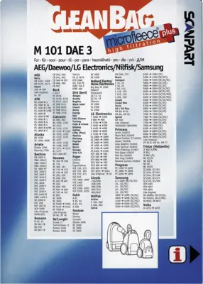 2682222101 Stofzak Samsung VP95B micro+