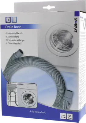 Afvoerslang 1.5m 19mm
