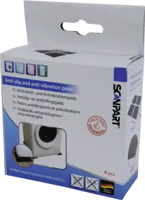 1940000202 Trillingsdempers vierkant 4st.