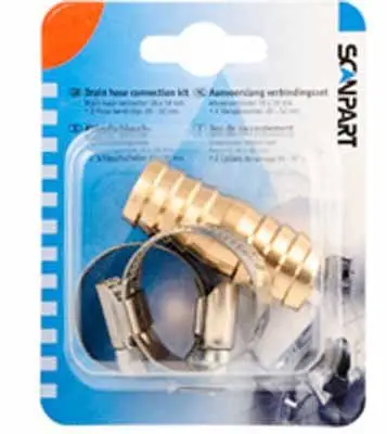 Scanpart AFVOERSLANG VERB. SET MESSING