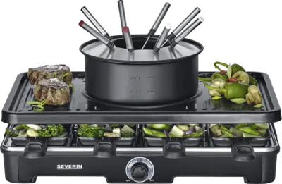 Severin RG 2347 Raclette-Fondue combinatie
