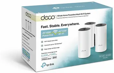 AC1200 + AV1000 Powerline Mesh WLAN set