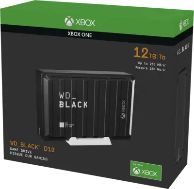 WD Black D10 12TB Game Drive for Xbox One