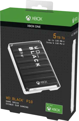 WD Black P10 5TB Game Drive for Xbox One