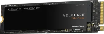 WD BLACK SN750 NVMe SSD 500GB