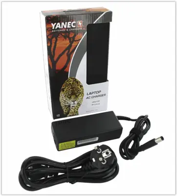 Yanec Laptop AC Adapter 90W (voor HP 7.4 x 5.0 connector)