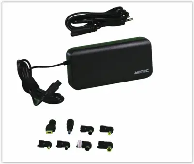 Universele Laptop AC Adapter 90W met 8 tips