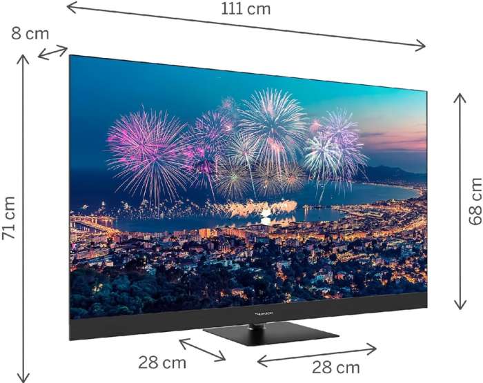 Thomson Google TV 50QG6C14 QLED Plus - Afbeelding 2