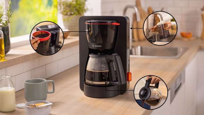 BOSCH TKA3M133 MyMoment Koffiezetter - Zwart - Afbeelding 2