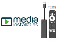 Media Installaties Android TV Stick 4K met Chromecast