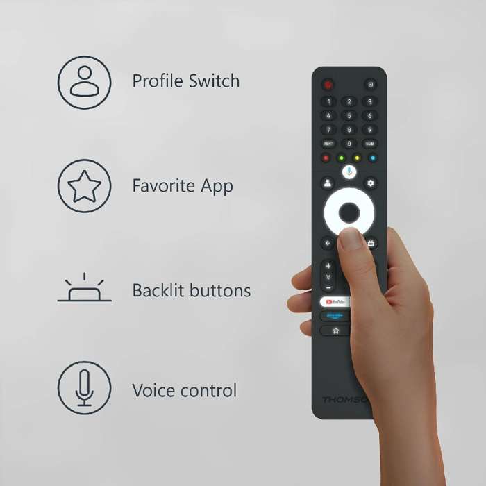 Thomson 32FG2S14 LCD Full HD Google TV - Afbeelding 4